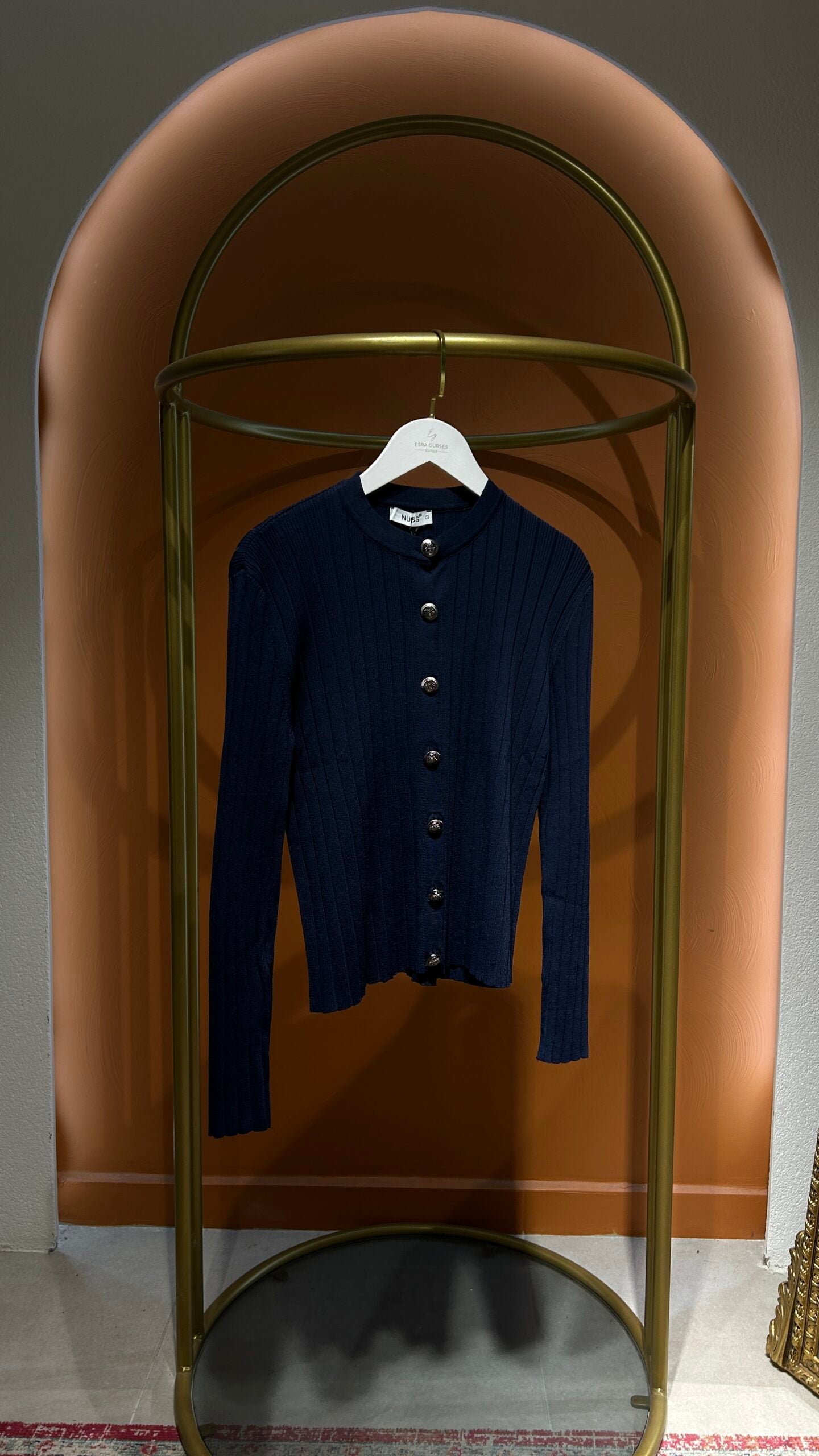 Hırkalı Etek Takım - Lacivert - EsraGürsesBoutique