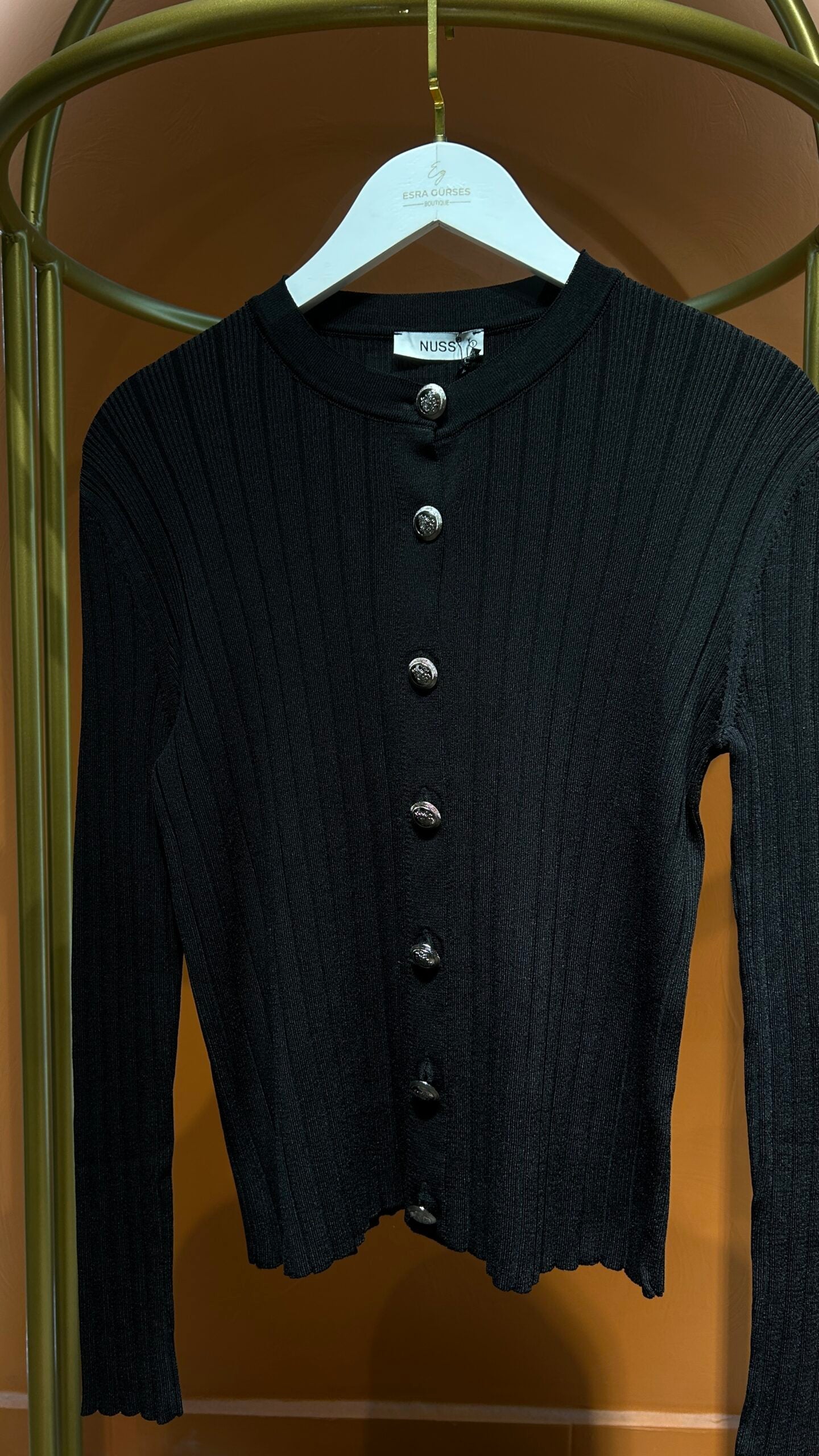 Hırkalı Etek Takım - Siyah - EsraGürsesBoutique