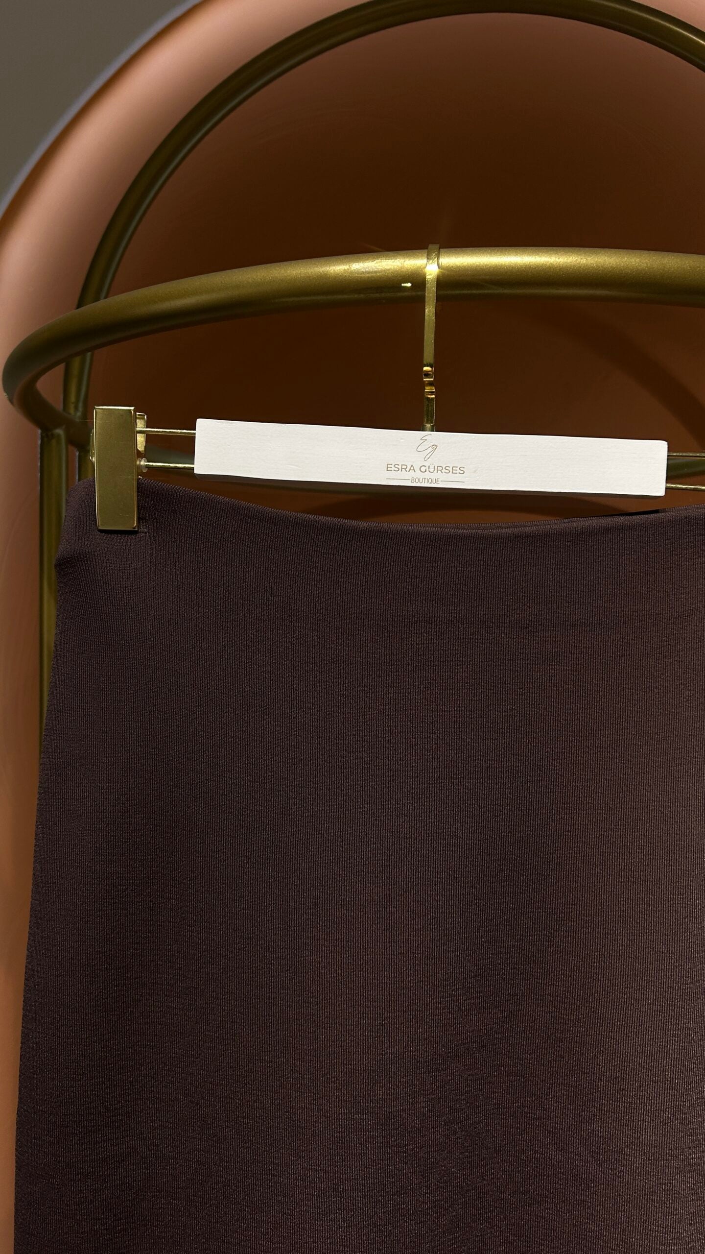 Kahverengi Triko Etek - EsraGürsesBoutique