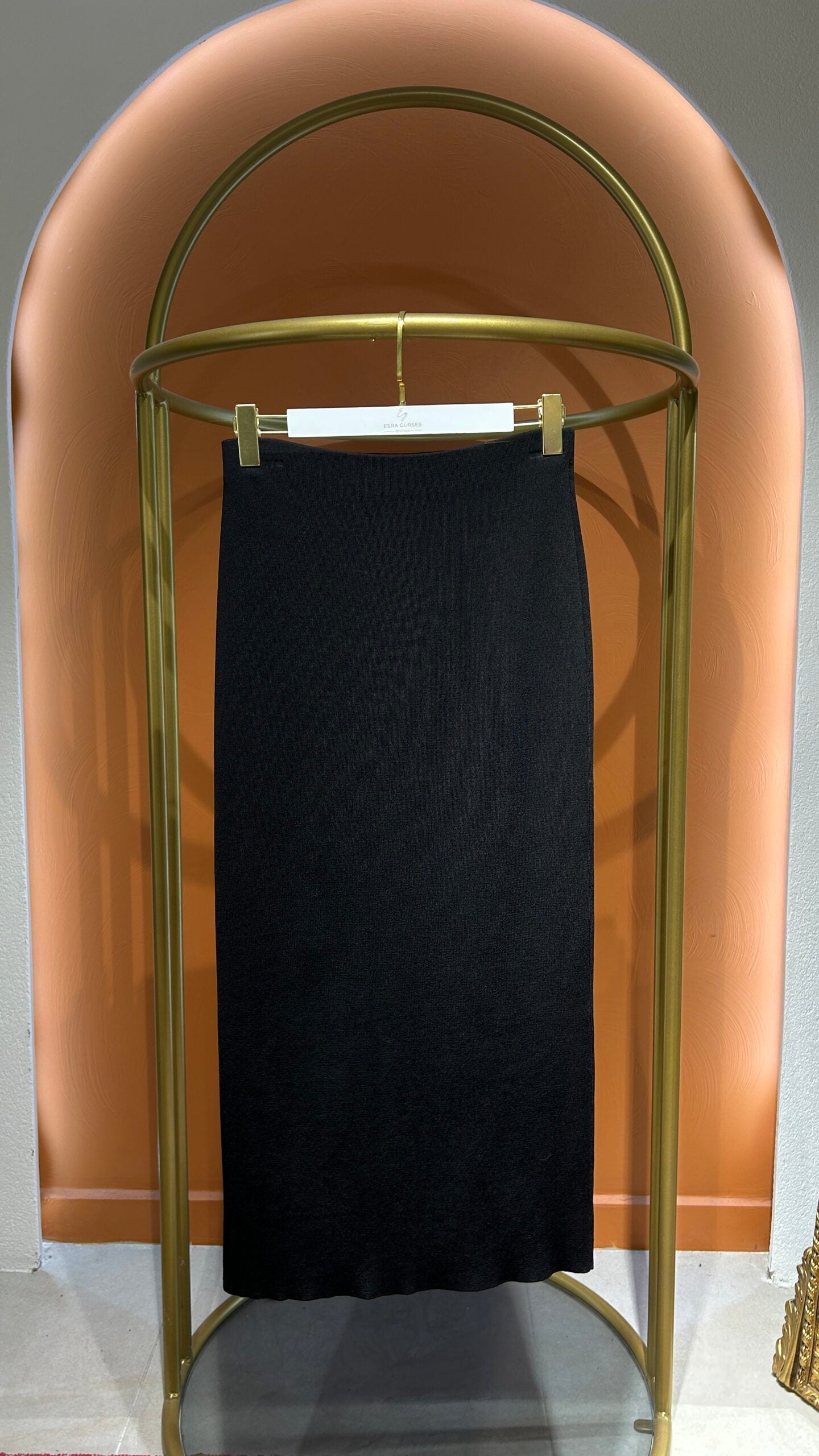 Siyah Triko Etek - EsraGürsesBoutique