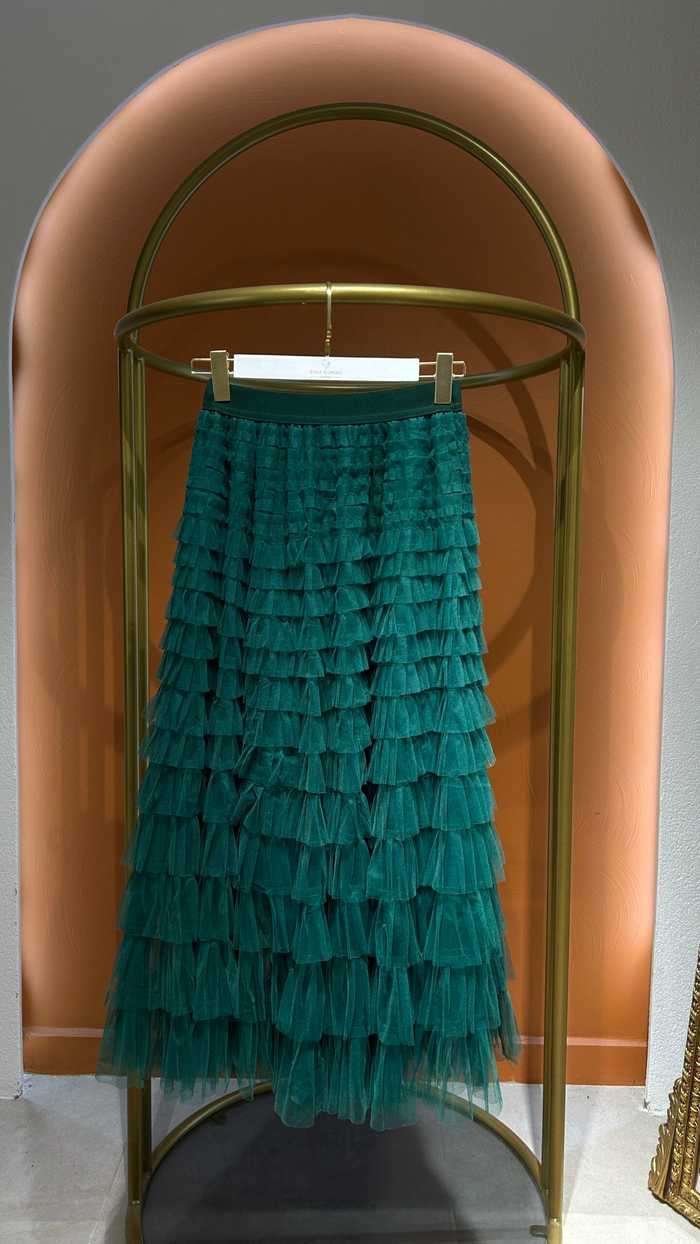 İthal Benetton Katlı Etek - EsraGürsesBoutique
