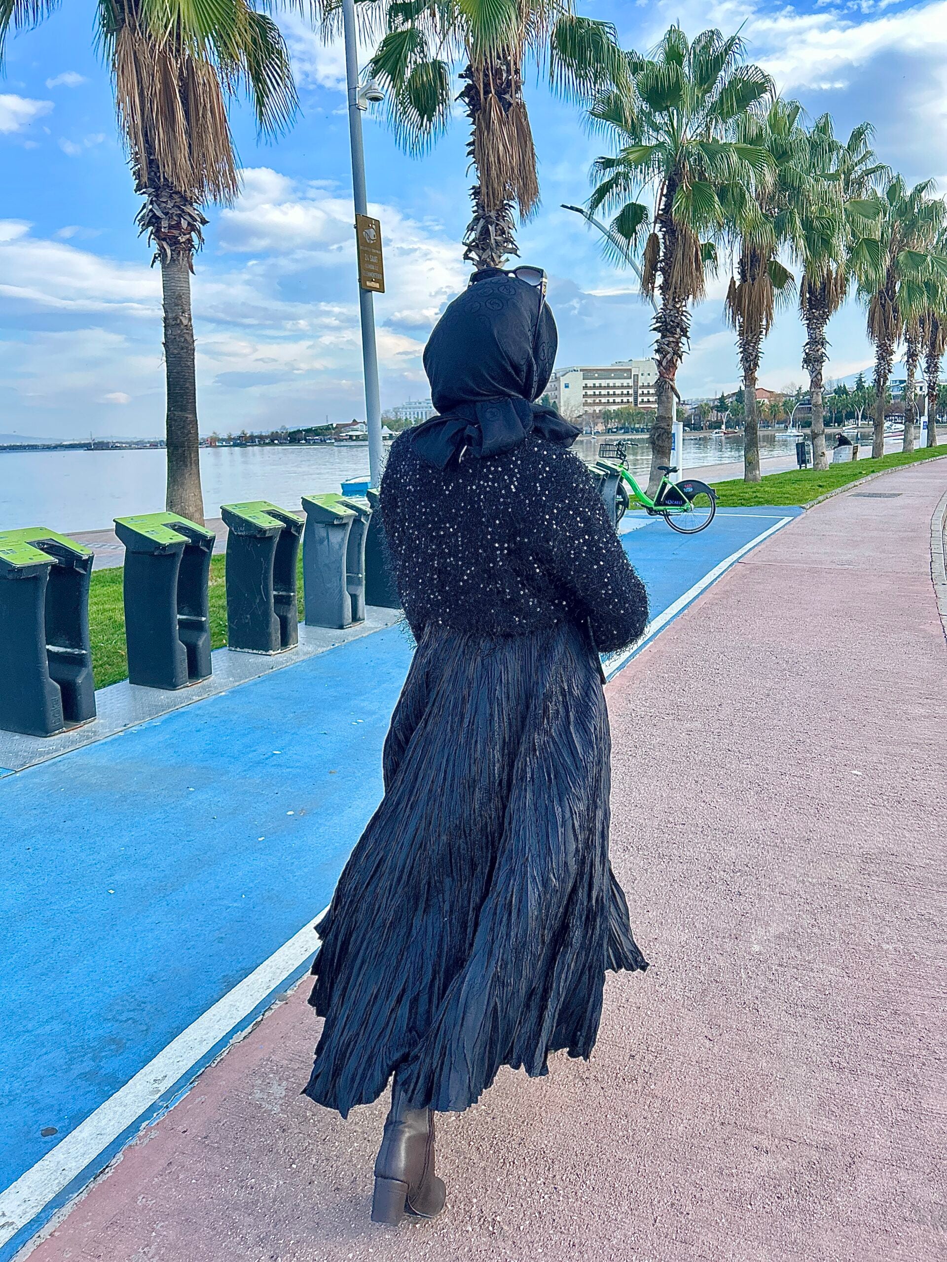 İthal Payetli Bluz - Şık ve Parlak - EsraGürsesBoutique