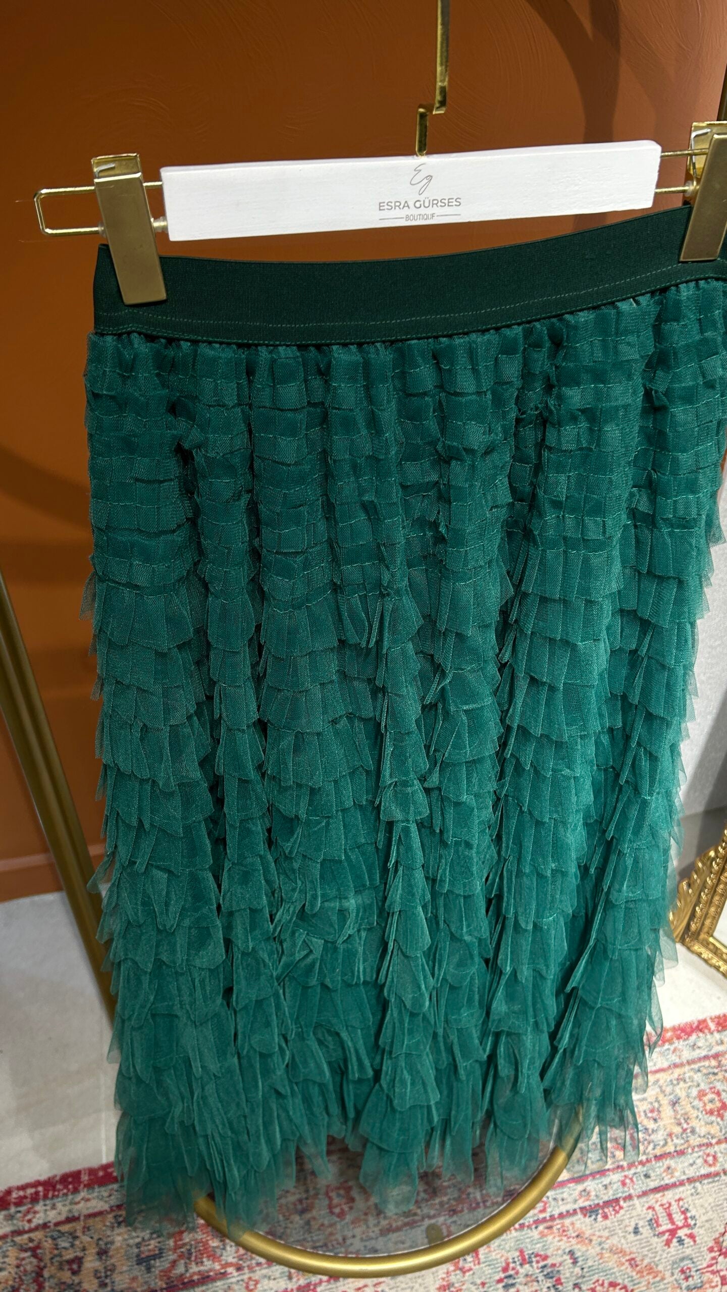 İthal Benetton Katlı Etek - EsraGürsesBoutique