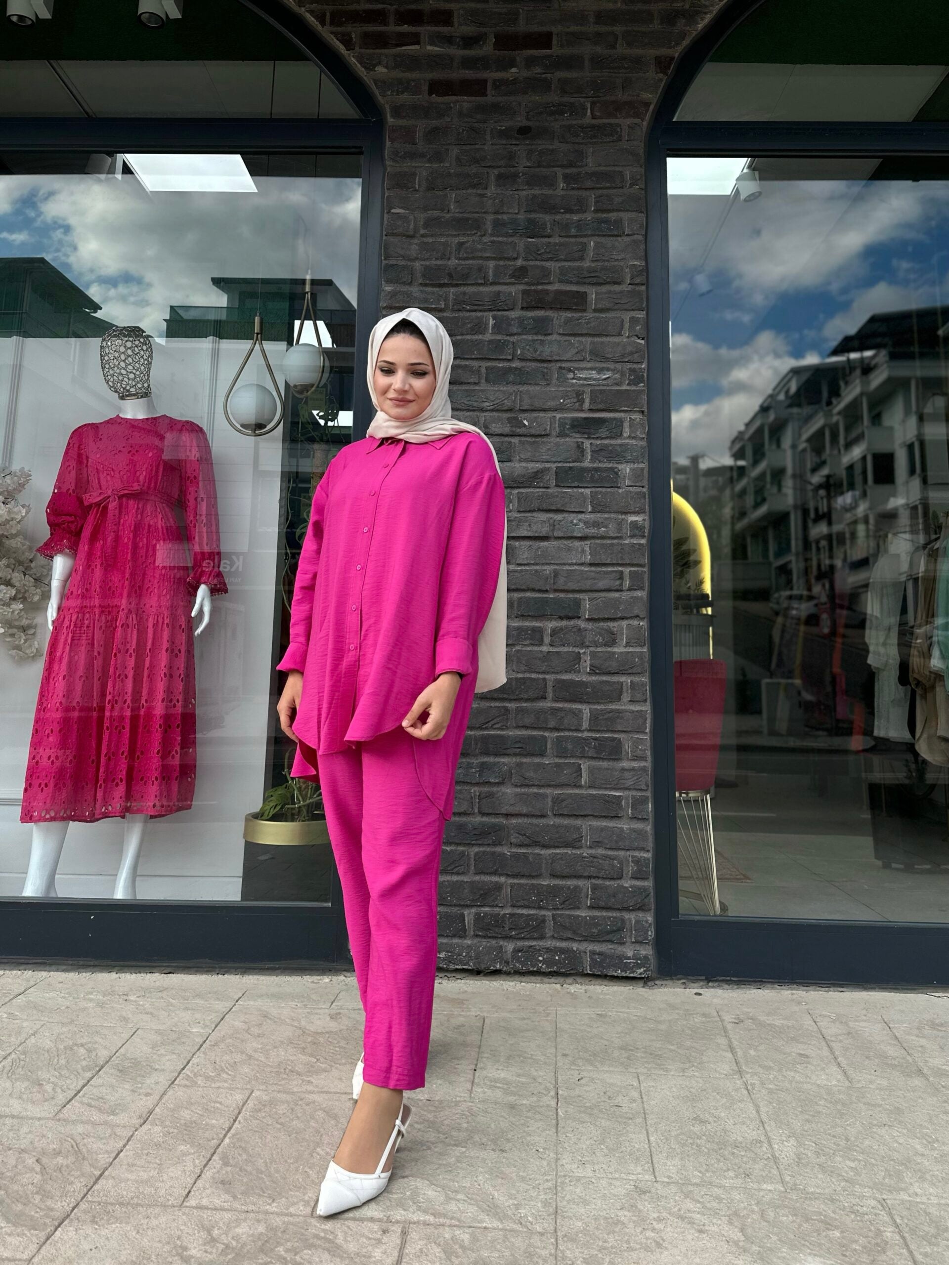 Fuşya İkili Takım - EsraGürsesBoutique