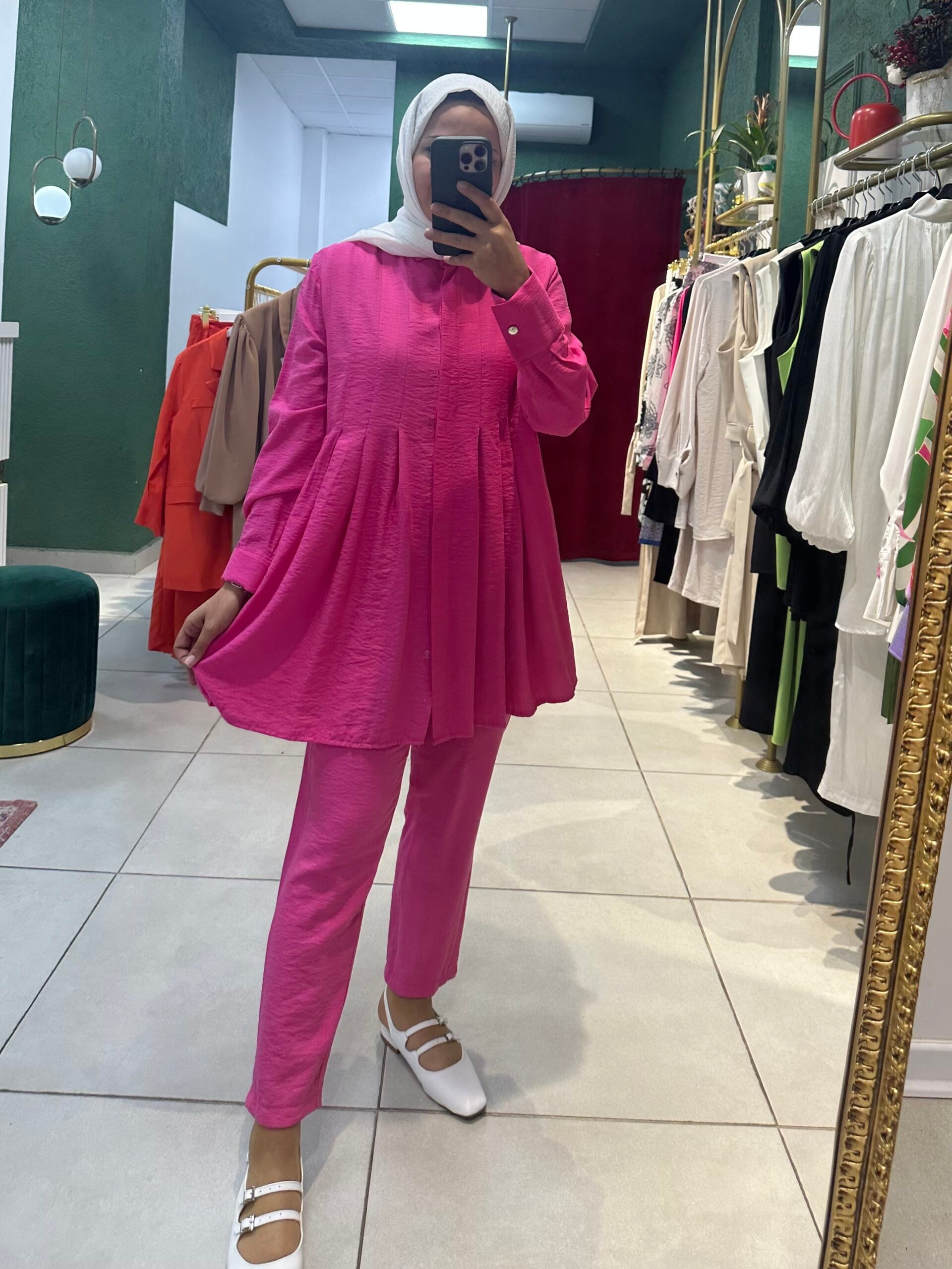 Fuşya Pilise Takım - EsraGürsesBoutique
