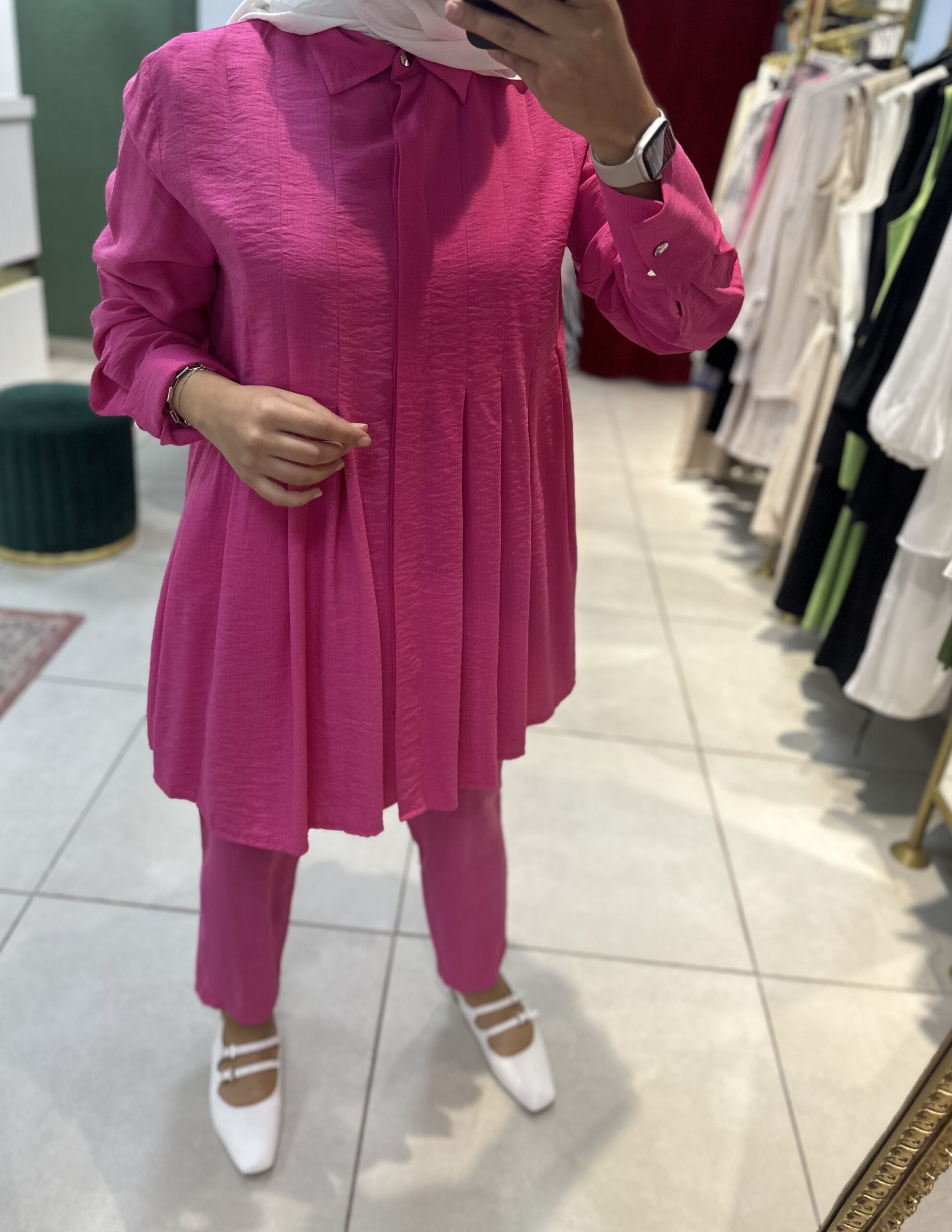 Fuşya Pilise Takım - EsraGürsesBoutique