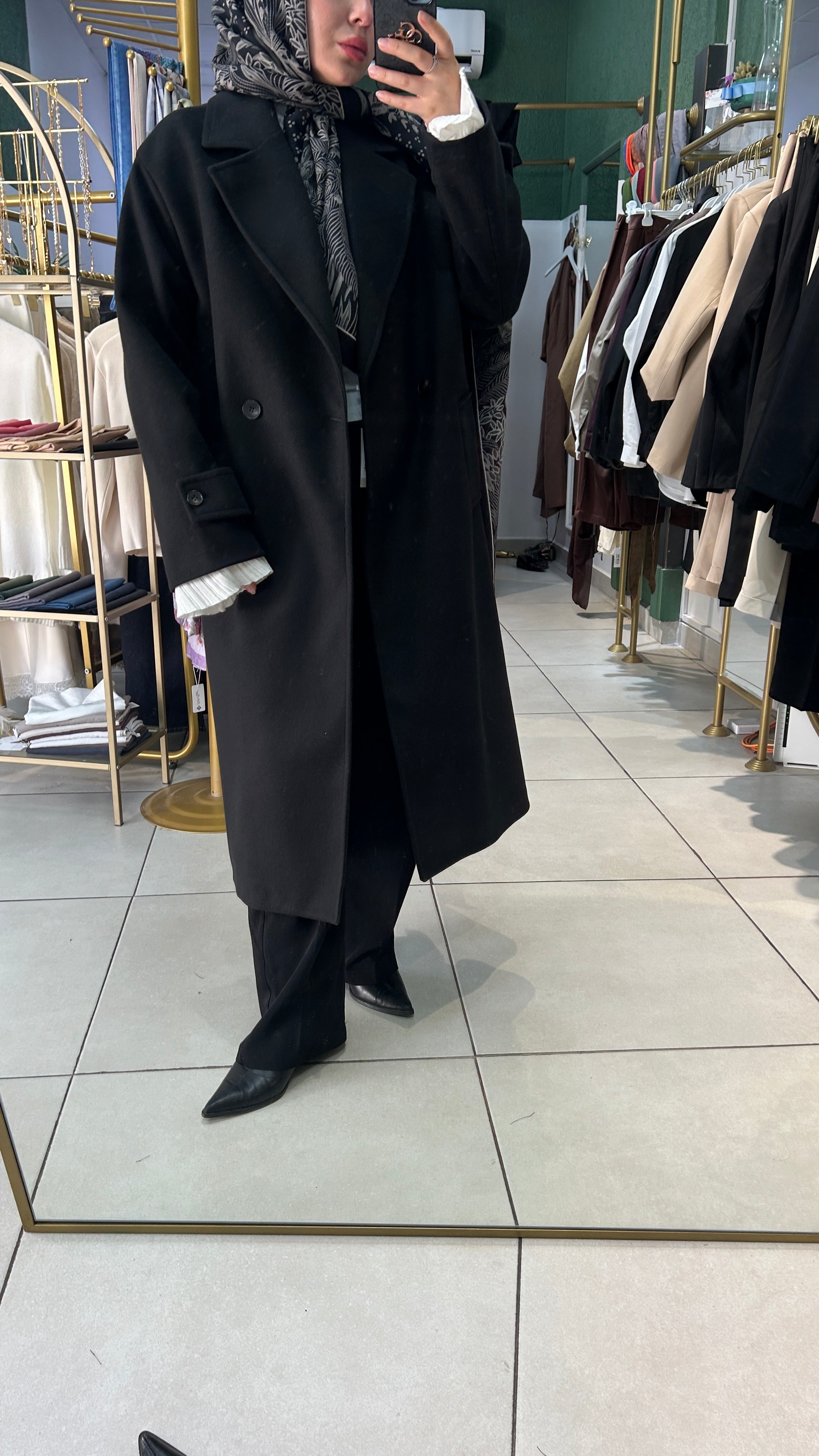KAŞMİR OVERSIZE KABAN