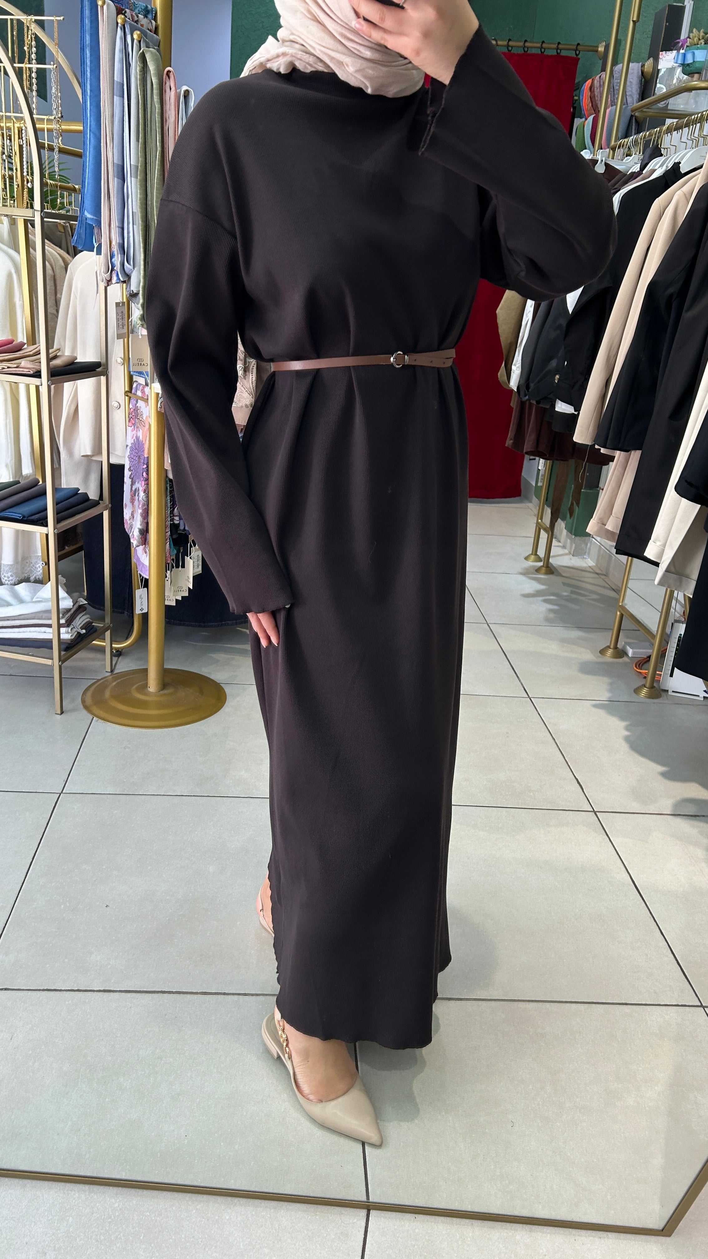 MERSELİZE TRİKO ELBİSE