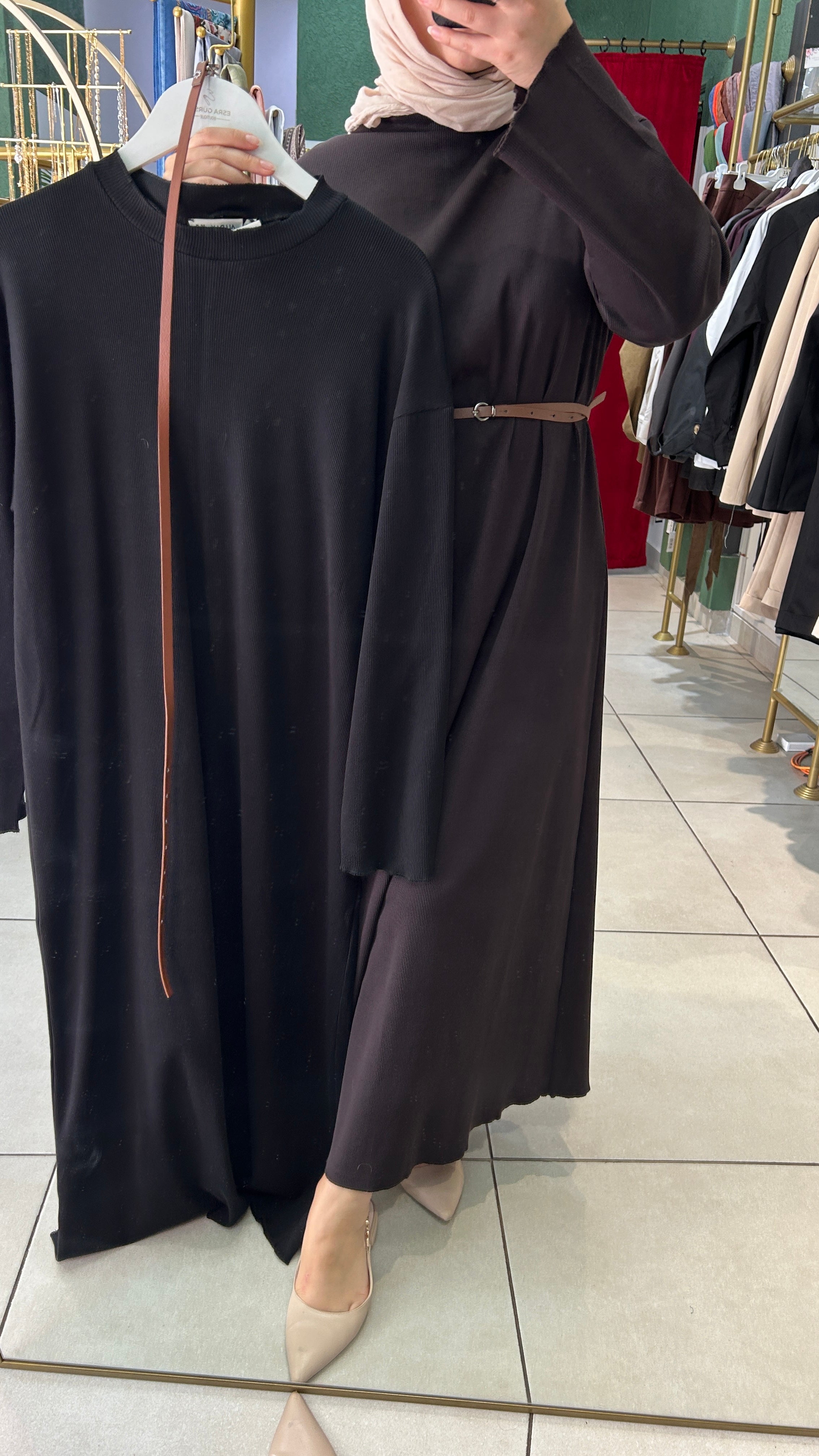 MERSELİZE TRİKO ELBİSE