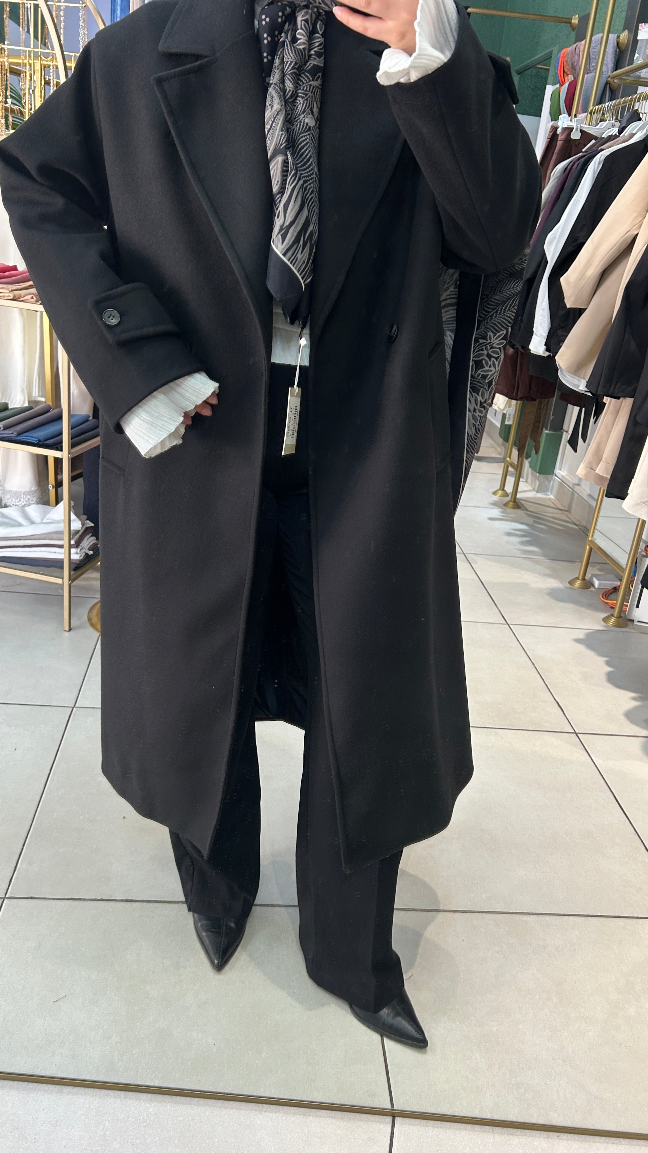 KAŞMİR OVERSIZE KABAN