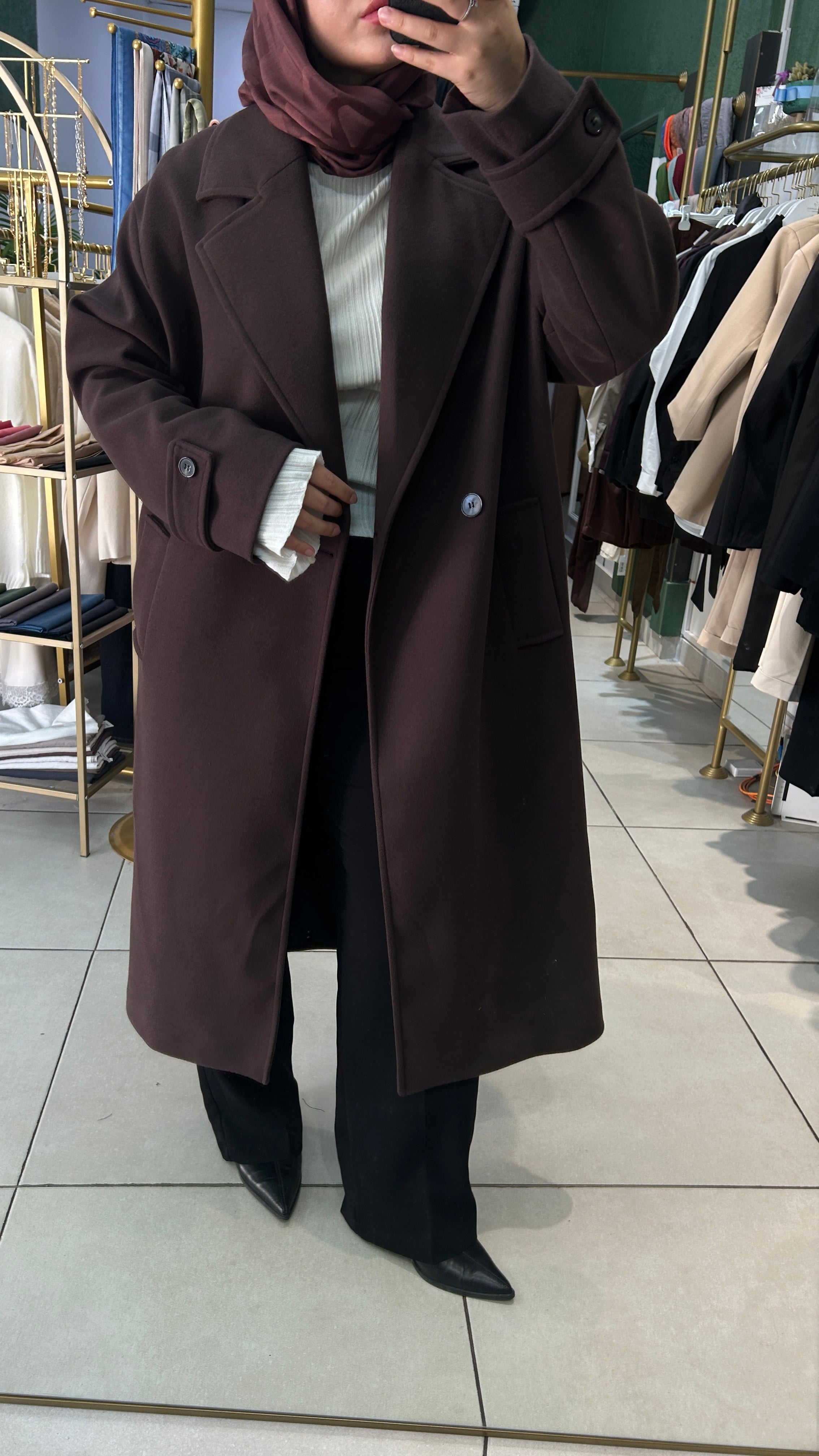 KAŞMİR OVERSIZE KABAN