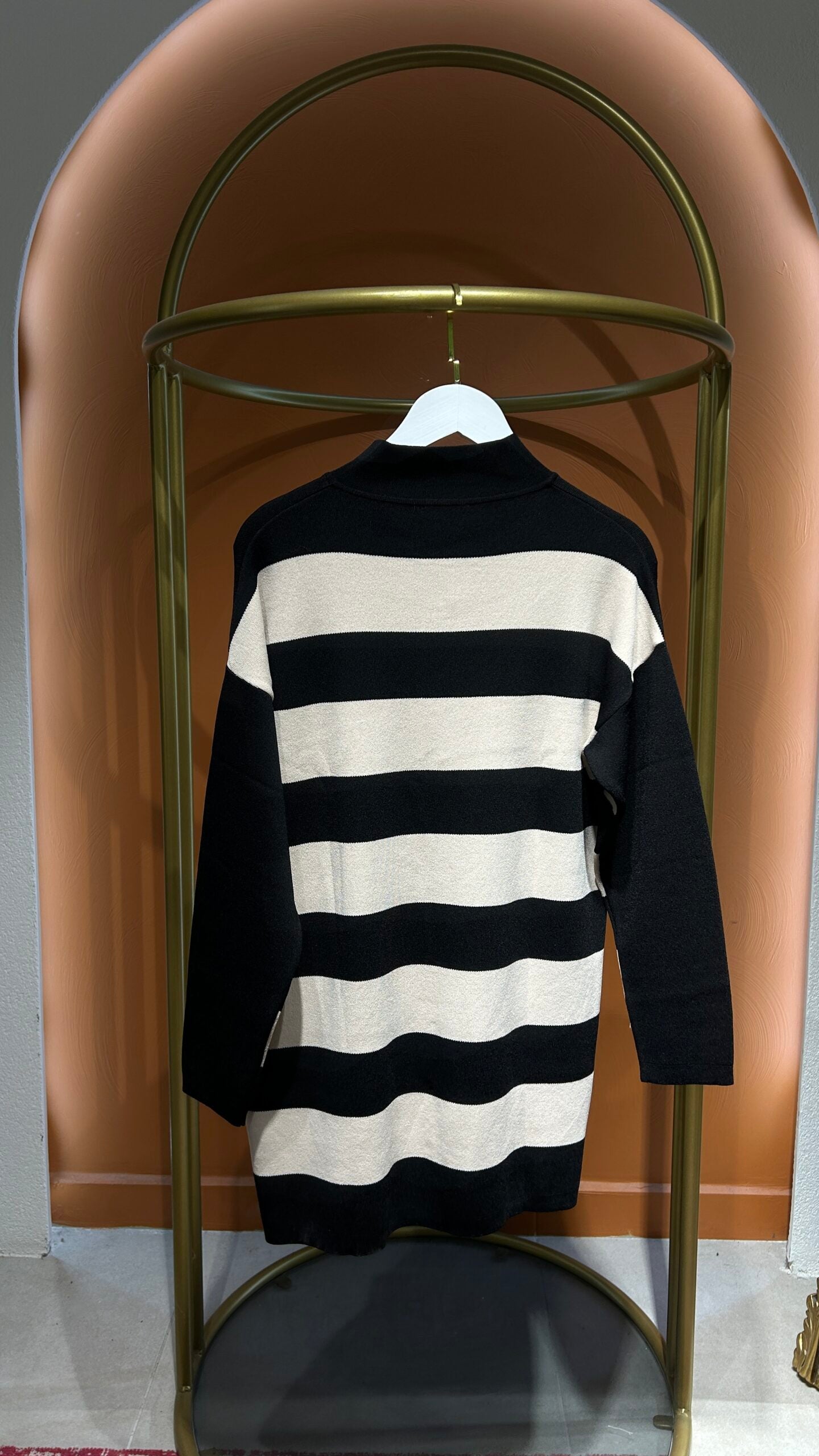 Merselize Çizgili Tunik - Şık ve Rahat - EsraGürsesBoutique