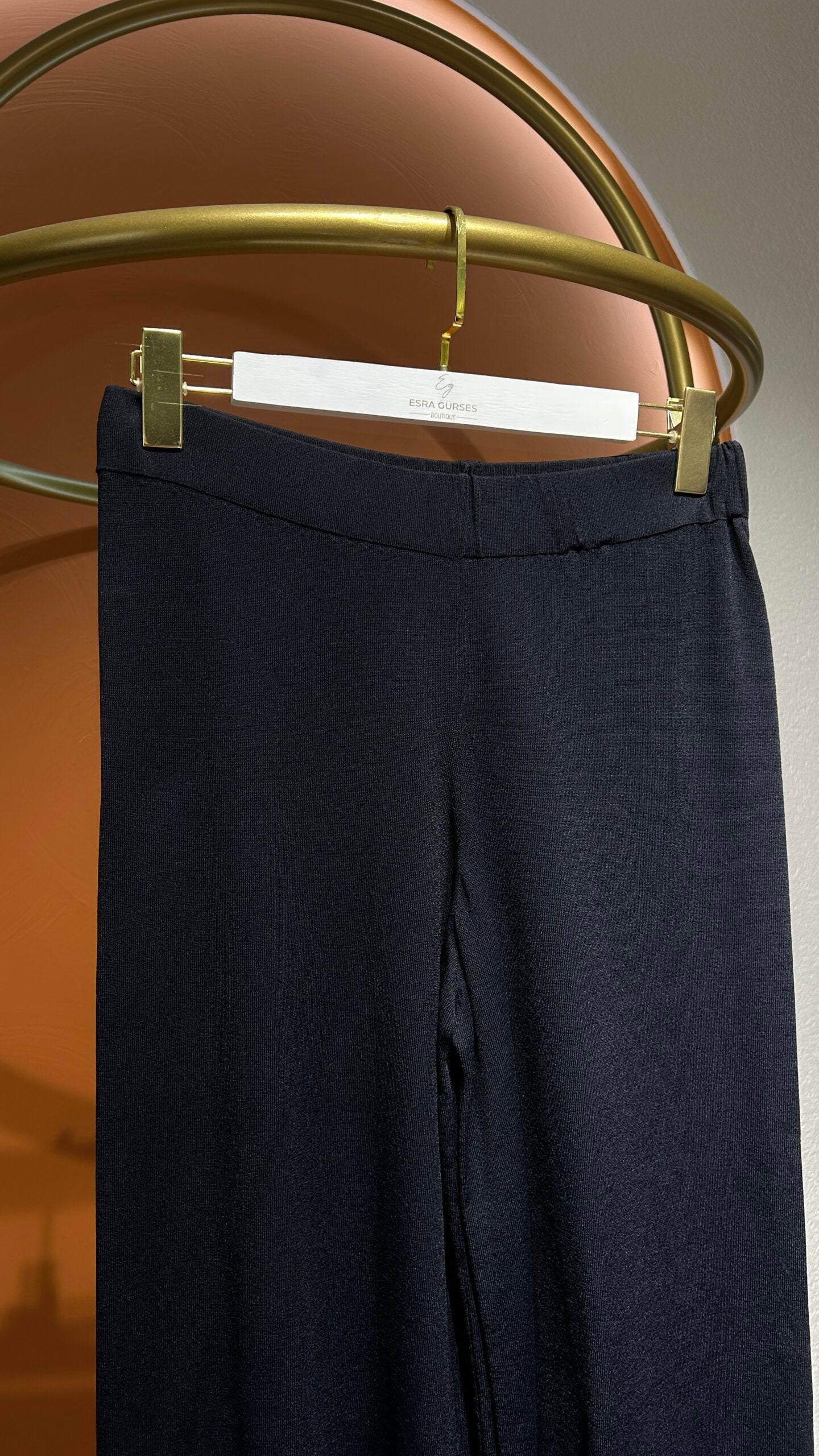 Koyu Lacivert Triko Pantolon - EsraGürsesBoutique