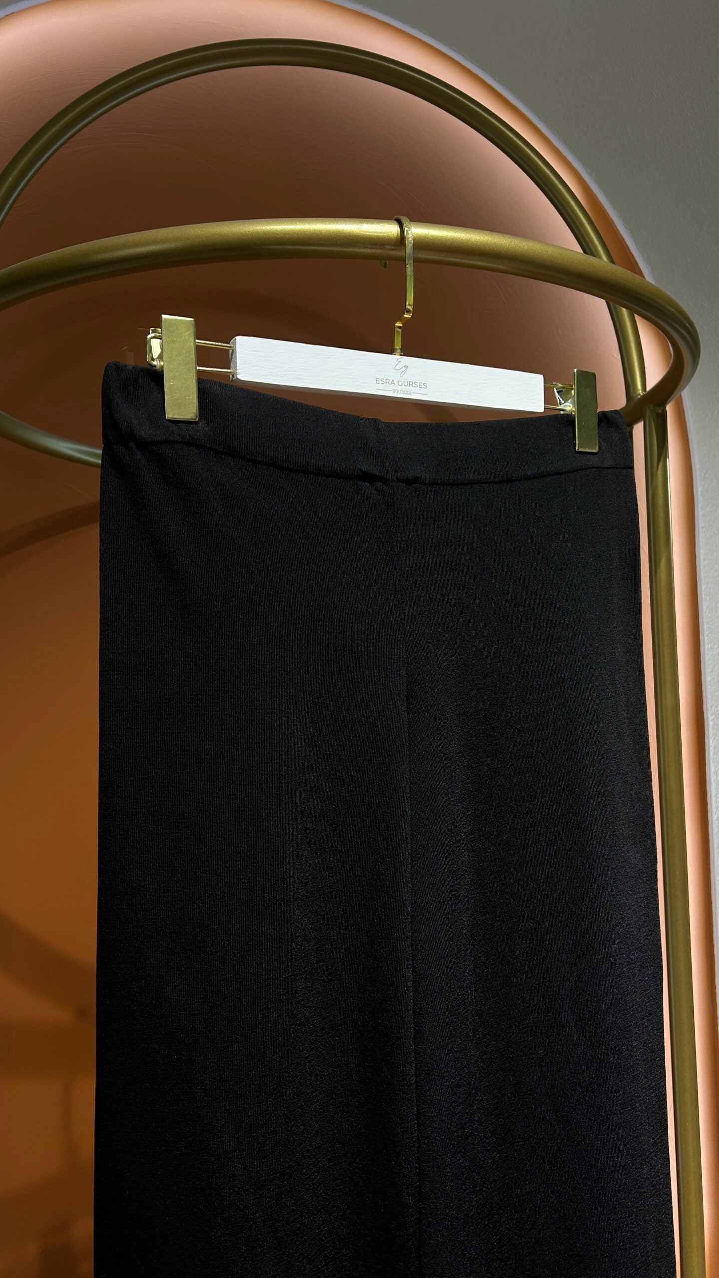 Siyah Triko Pantolon - EsraGürsesBoutique