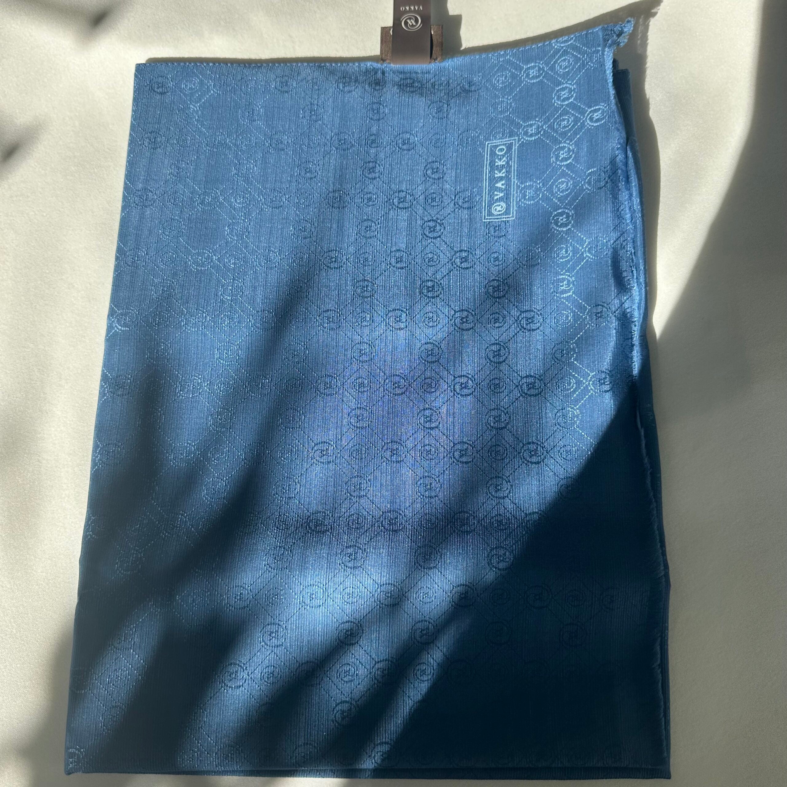 VAKKO Mavi Butik Şal - EsraGürsesBoutique