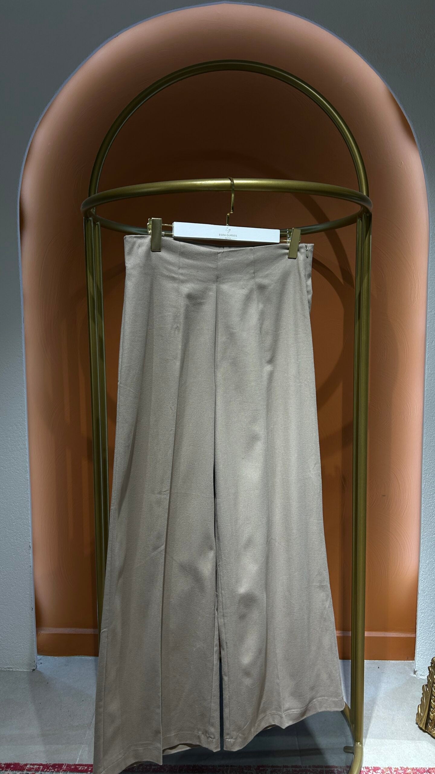 Kanvans Vizon Boru Paça Pantolon - EsraGürsesBoutique
