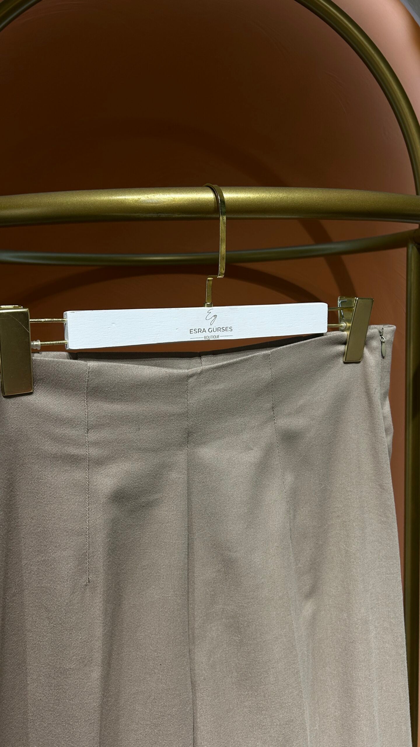 Kanvans Vizon Boru Paça Pantolon - EsraGürsesBoutique
