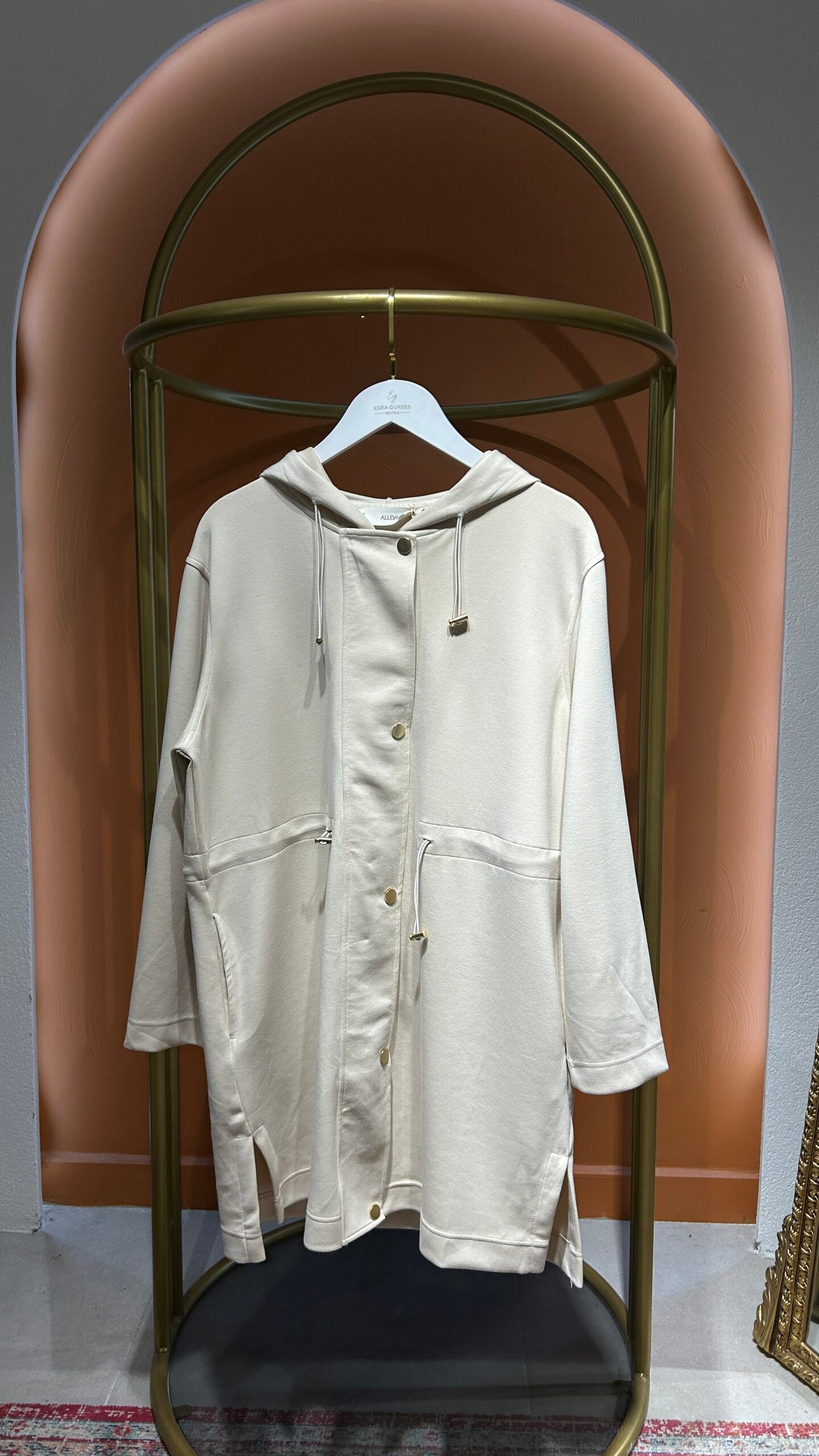 Premium Kap - Ekru - EsraGürsesBoutique