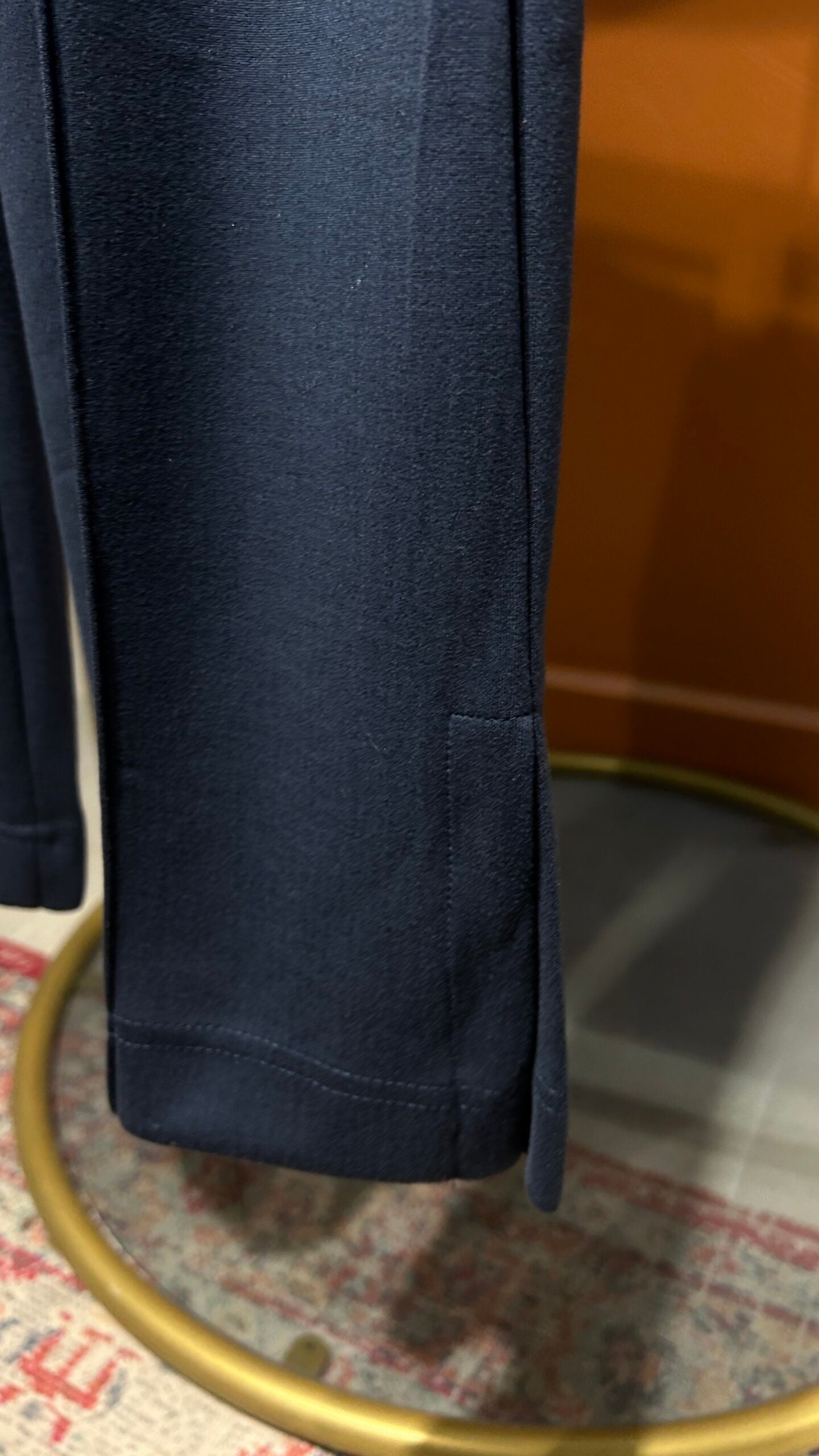 Premium Nervürlü Pantolon - Lacivert - EsraGürsesBoutique