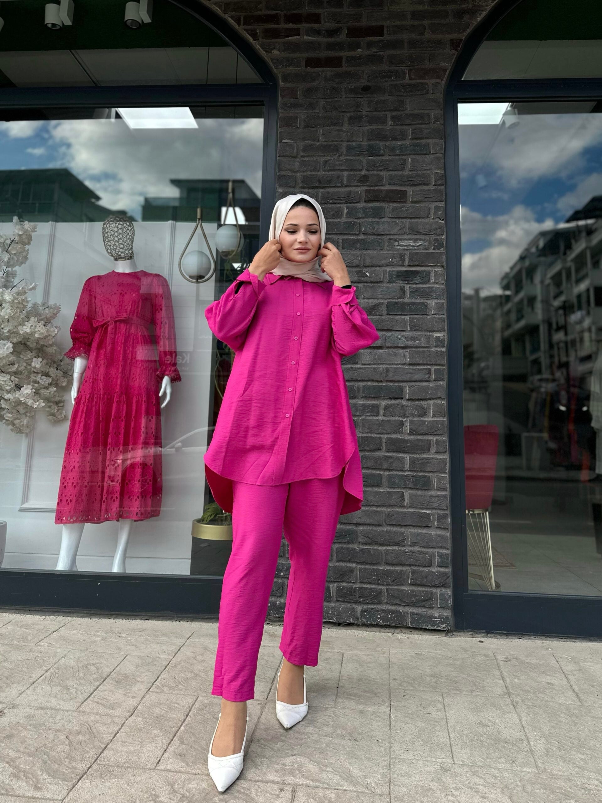 Fuşya İkili Takım - EsraGürsesBoutique