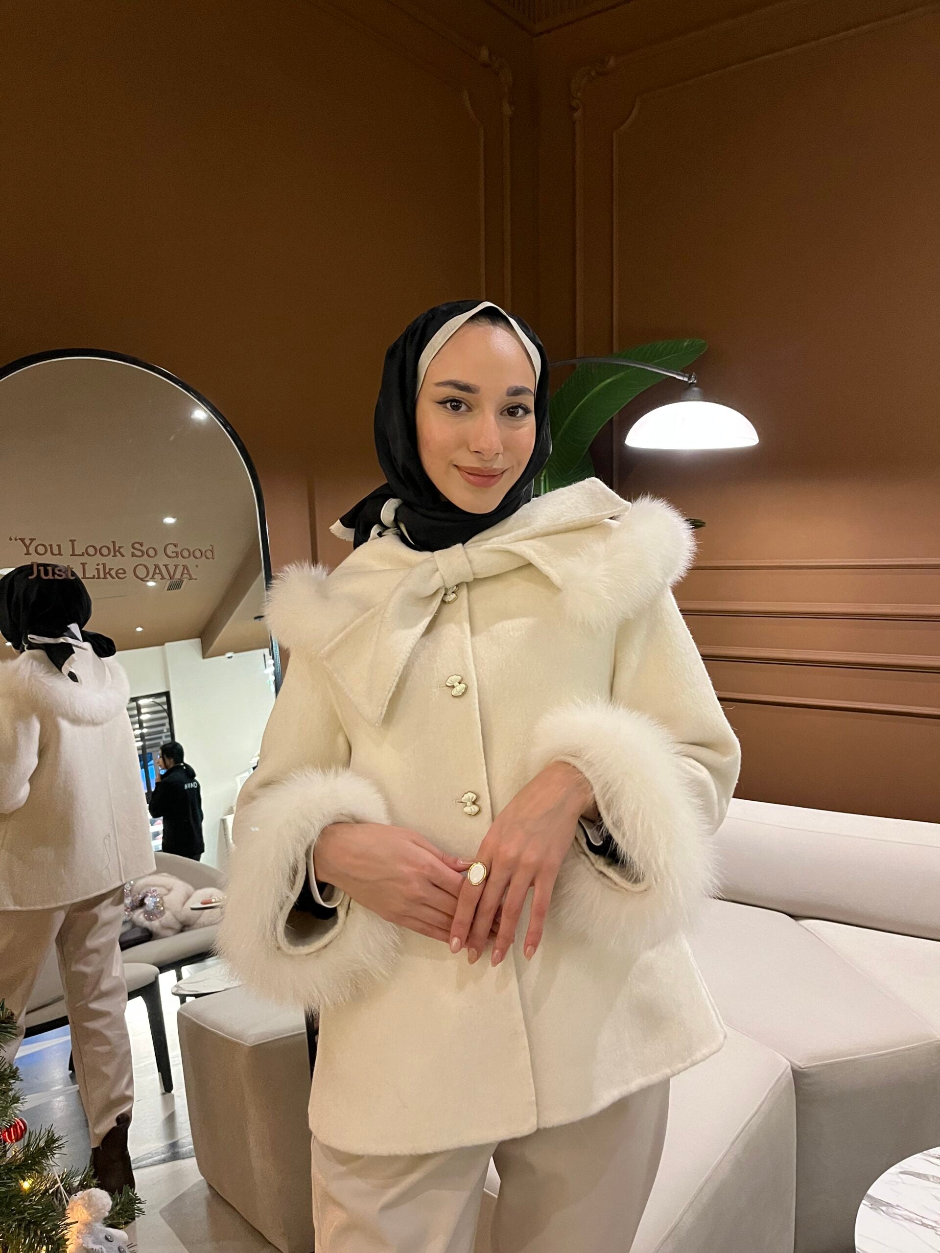 İthal Kuzu Kürk Ceket - EsraGürsesBoutique