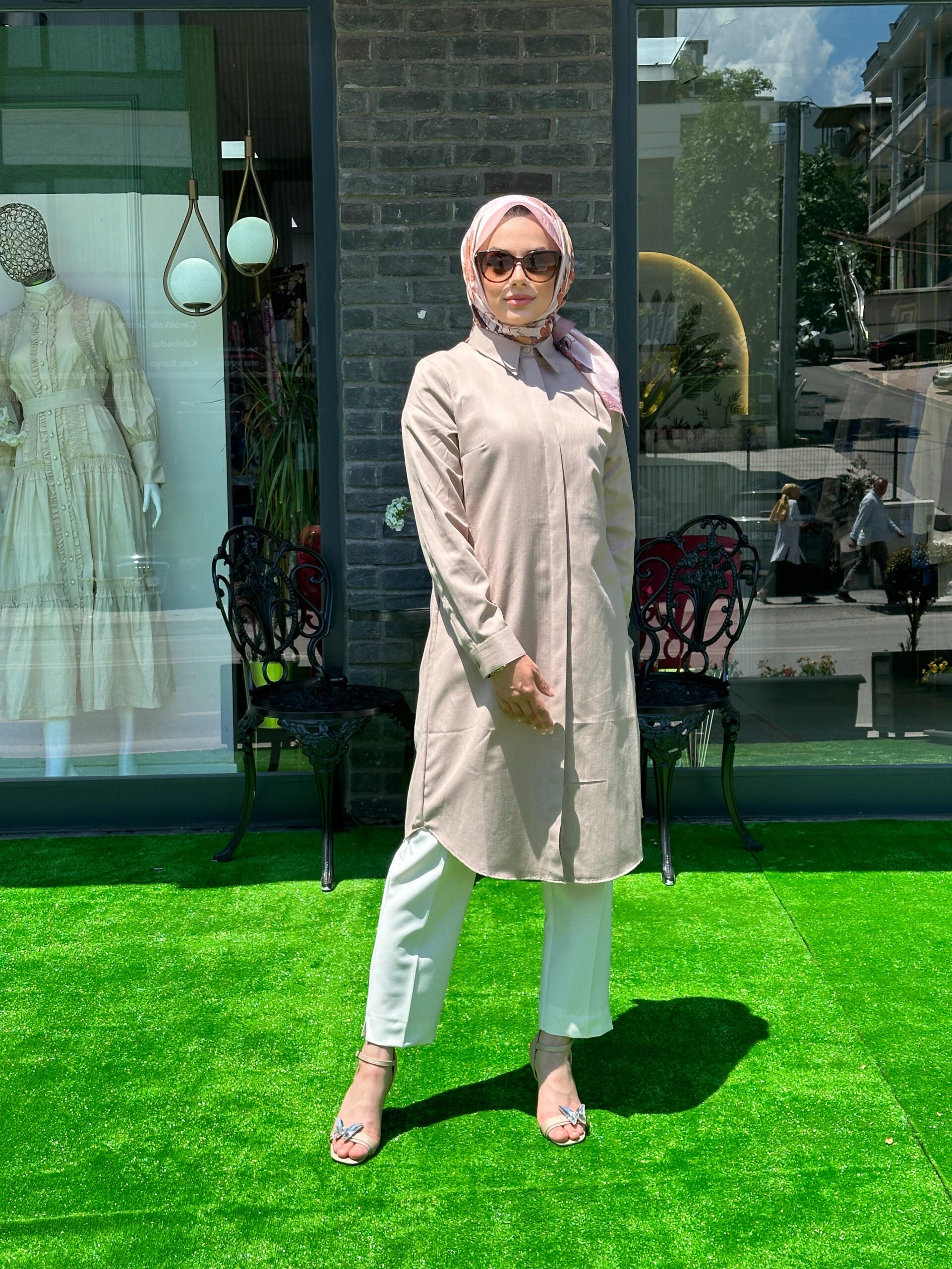 Vizon Uzun Gömlek - EsraGürsesBoutique